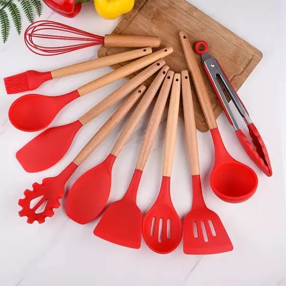 Kit de Utensílios de Cozinha – 12 Peças