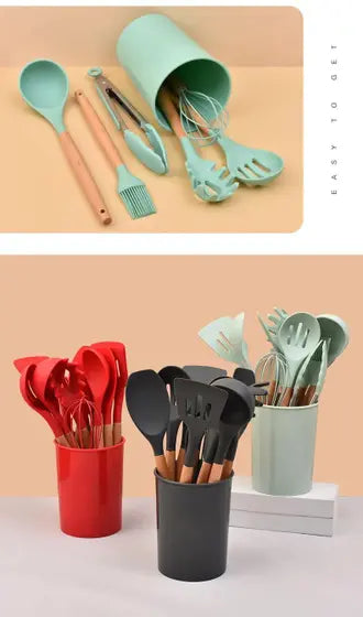 Kit de Utensílios de Cozinha – 12 Peças